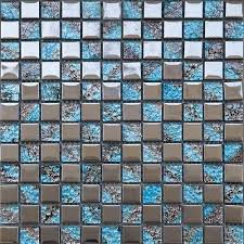 Glass Mosaic, for Swimming Pool, Interior Design, Exterior Design, Feature : Acid Resistance, Antibectrial