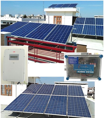 Complete Solar Plant Installation, for Energy Generation