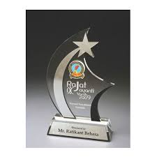 Non Polished Acrylic Memento, for Award, Decoration, Gift, Size : 10inch, 11inch, 12inch, 8inch
