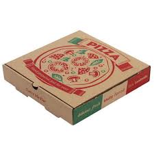 Kraft Paper pizza boxes, Size : 10x10inch, 11x11inch, 12x12inch, 13x13inch