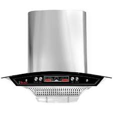 Silver Coated Stainless Steel Kitchen Chimney, for Canteen