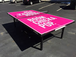 PONG TABLES