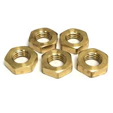 Brass Nuts, Color : Light Yellow, Yellow