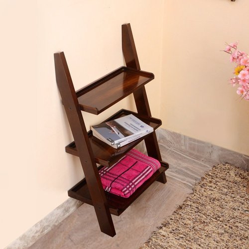 Coated Wooden Ladder Bookshelf, for Home Use, Library Use, School Use, Feature : Fine Finishing, Turmite Proof