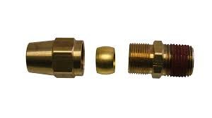 Brass Compression Flare Cap