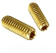 Brass Grub Screws, Grade : Superior