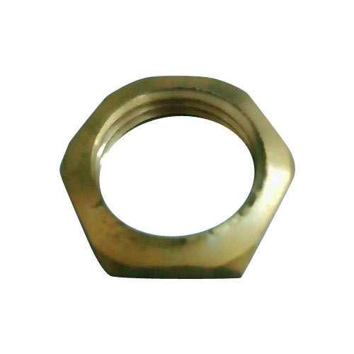 Hexagonal Brass Hex Lock Nuts, for Pipe Joints, Feature : Durable, Fine Finishing, Rust Proof