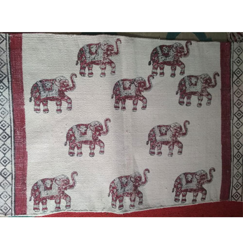 Elephant Printed Rug