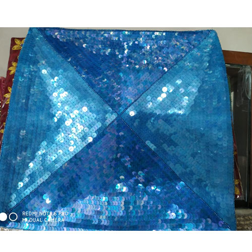 Rectangular Sequin Cushion Cover, for Sofa, Bed, Chairs, Size : 40cm X 40cm