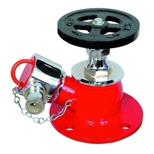 Gunmetal Single Hydrant Valve, Color : Red