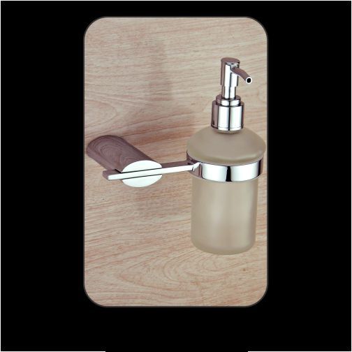 Polished Brass Liquid Dispenser Holder (PR-LSD-015), Feature : Anti Corrosive, Durable, Shiny Look