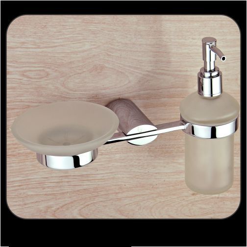 Liquid Dispenser Holder & Soap Dish (PR-LSD&SD-010)