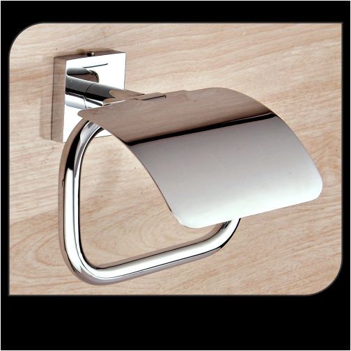 Polished Brass Toilet Paper Holder (ST-TPH-012), Pattern : Plain, Feature : Fine Finish, Perfectly Designed