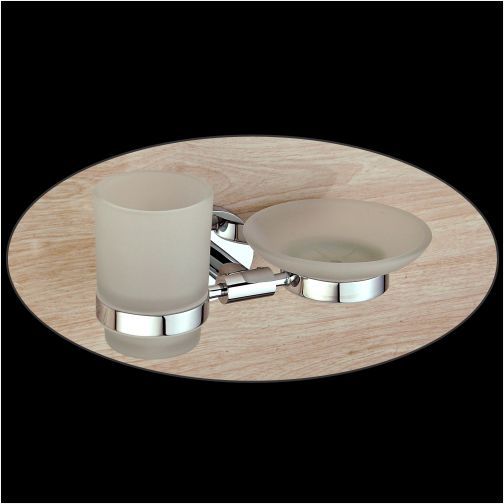 Tumbler Holder & Soap Dish (SL-TH&SD-015), Feature : High Quality, Rust Proof, Shiny Look