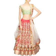 Net Embroidered Fancy Bridal Lehenga, Feature : Comfortable, Impeccable Finish