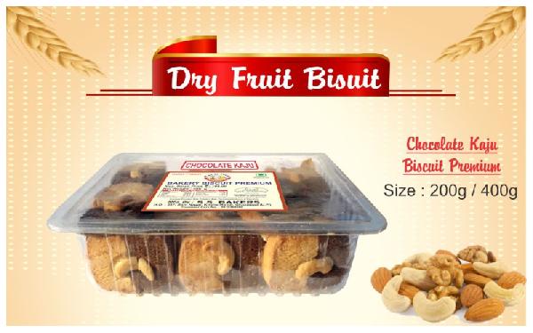 Premium Chocolate Kaju Biscuits, Certification : FSSAI Certified