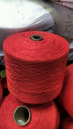 Dyed polyester yarn, for Embroidery, Knitting, Sewing, Weaving, Packaging Type : Carton, Corrugated Box
