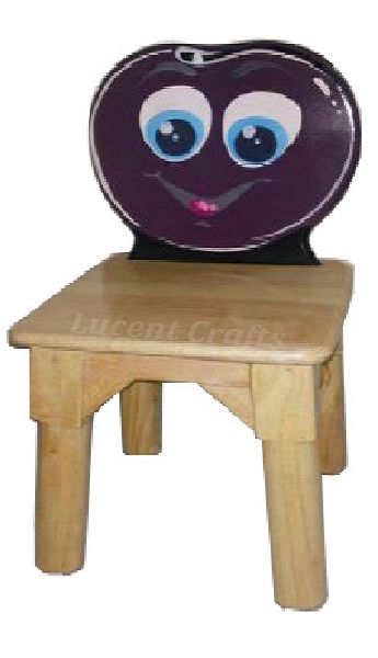 RUBBERWOOD KIDS CHAIR (BLUE BERRY)