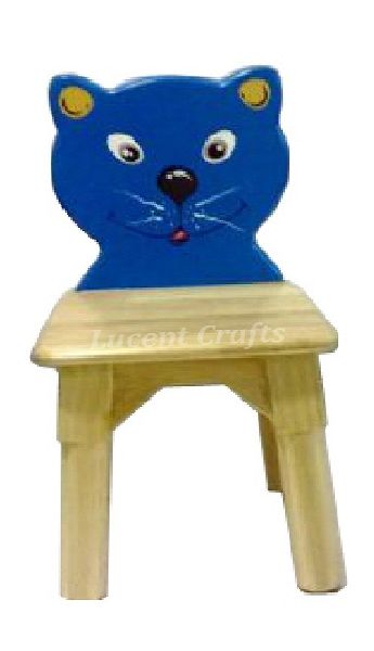 RUBBERWOOD KIDS CHAIR (CAT)