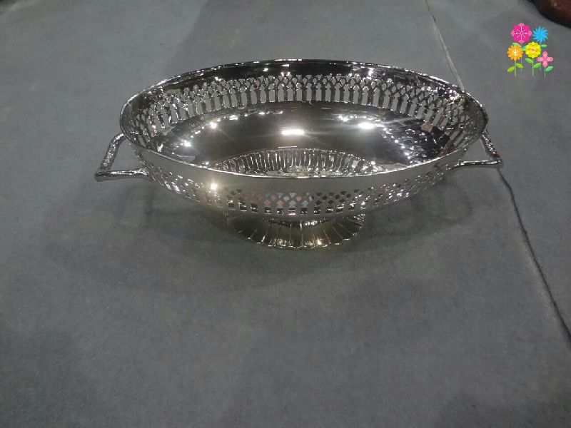 Polished Brass Fruit Dish, Feature : Light Weight, Rust Proof
