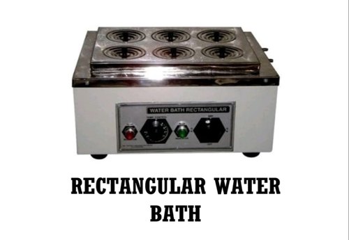 Steel Rectangular Water Bath, Color : White