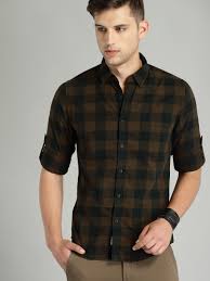 Checked Cotton mens shirt, Size : L, XL, XXL, XXXL