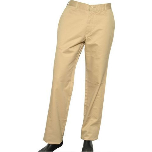 Plain Cotton mens trouser, Size : 25-40 inch