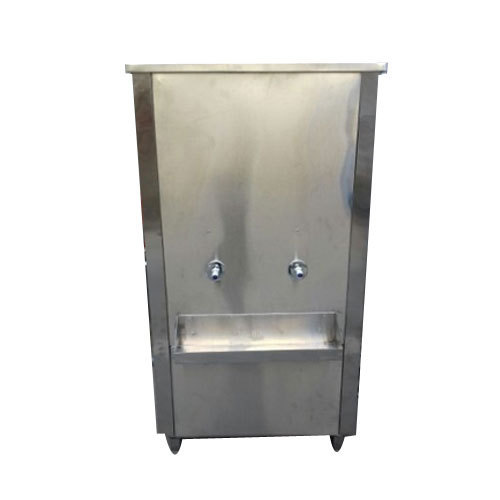 50 Liter Double Tap Water Cooler, Color : Silver