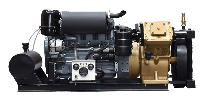 G220-2 Compressor With New Diesel Engine, Pressure : Low Pressure