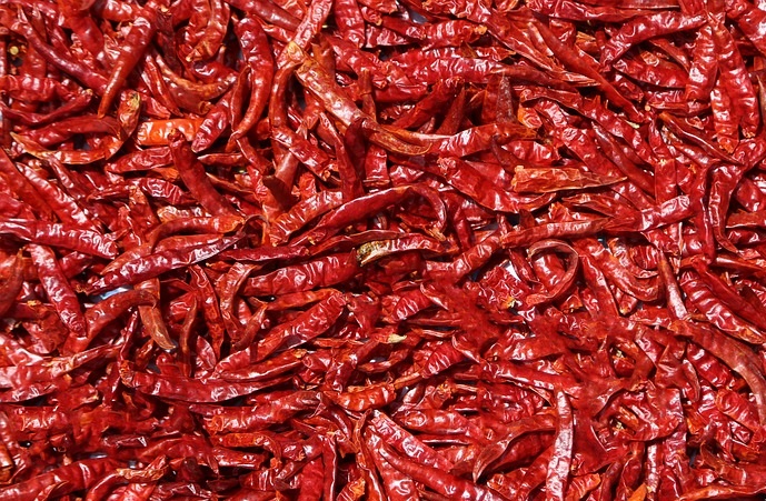red chilli whole