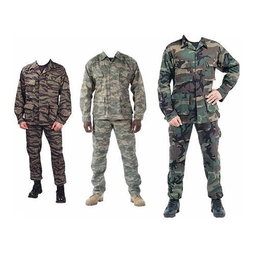 Cotton Army Uniform, Feature : Anti-Wrinkle, Comfortable, Easily Washable, Good Looking, Skin Friendly