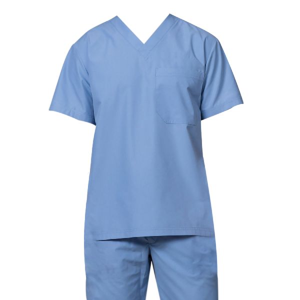 Stitched Full Sleeves Cotton Hospital Uniforms, Size : XL, XXL ...