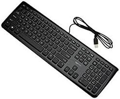 Dell Wired Keyboards, for Computer, Laptops, Color : Black, Creamy, Silver, White