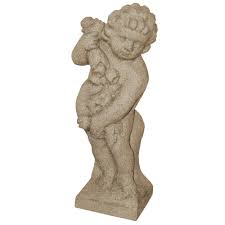 Non Polished Marble Stone Statue, for Garden, Home, Office, Shop, Decoration, Pattern : Plain