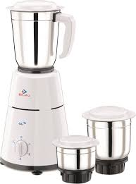 Bajaj Glass Electric Semi Automatic Mixer Grinder, Housing Material : Plastic, Stainless Steel