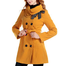 Plain Wool womens coat, Size : XL