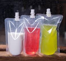 HDPE Juice Packaging Bag, Feature : Degradable, Durable, Freshness Preservation, Impeccable Finish