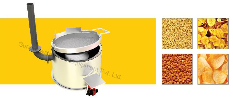 Circular Direct Heat Fryer, for Frying Snack Food