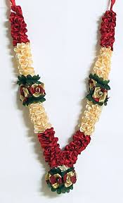 Non Polished Acrylic Artificial Flower Garland, for Decoration, Packaging Type : Carton, Corrugated Boxes