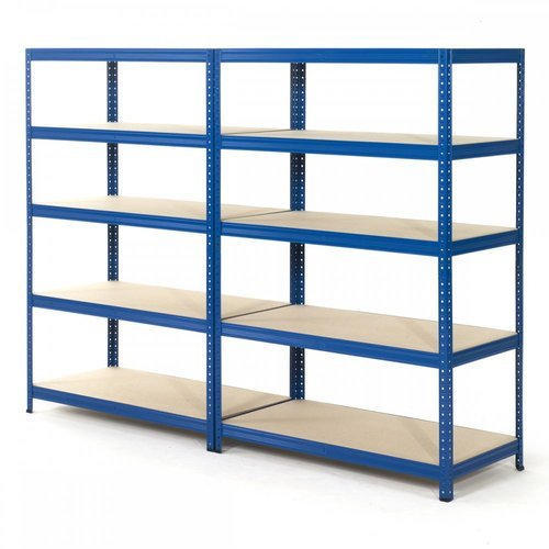 Non Polished Iron Slotted Angle Rack, For Construction, Industrial Use, Feature : Anti Corrosive, Durable