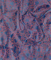 Printed Chanderi Silk Fabric