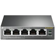 Desktop Switch With 4 PoE Ports, for General, Home, Office, Residential, Restaurants, Size : 2 Inch