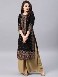 Checked Chanderi Ladies Designer Kurti, Size : M, XL, XXL