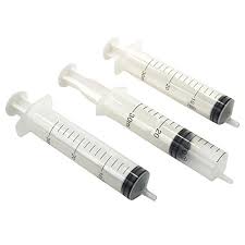 Polished HDPE Plastic Syringe, for Clinical, Hospital, Laboratory, Feature : Certificate Of Surveillance
