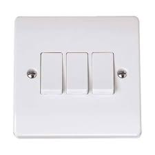 Rectengular ABS Electric Switch, for General, Home, Office, Residential