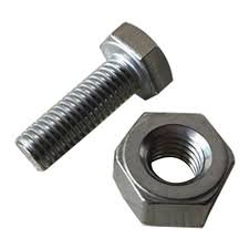 Alloy Steel nut bolt, for Door, Table Fittings, Window, Feature : Fine Coated, Good Quality, Highly Durable