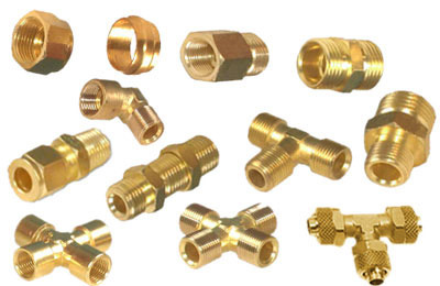 Powder Coated Brass Compression Fitting, Size : 0-10cm, 10-20cm, 20-30cm, 30-40cm, 40-50cm
