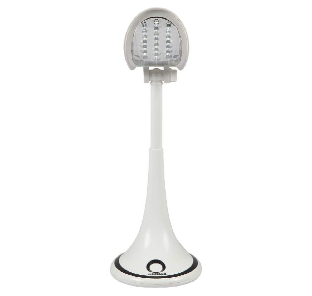 HAVELLS MODERNA 4.5-WATT RECHARGEABLE TABLE LAMP (WHITE)