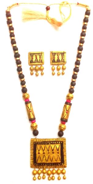 Magnificent Terracotta Necklace sets are myriad innovative