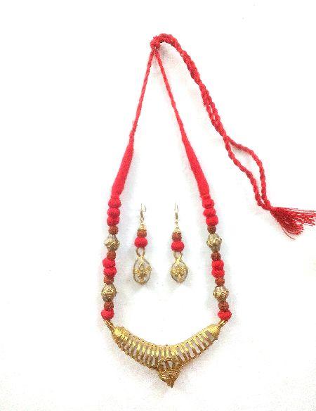 Brass Supreme Dokra Necklce, Style : Charm Necklaces, Pendant Necklaces, Statement Necklace